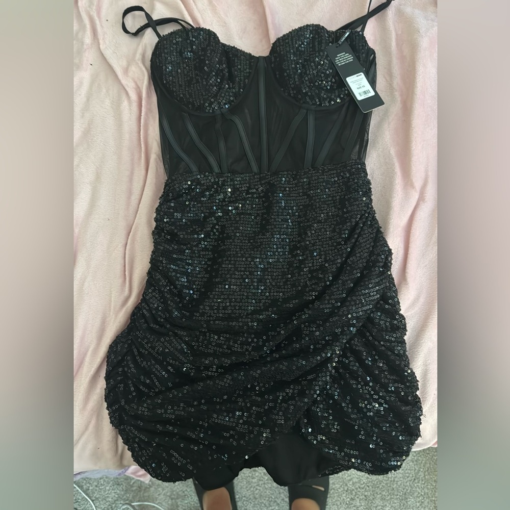 Fashion Nova black dress